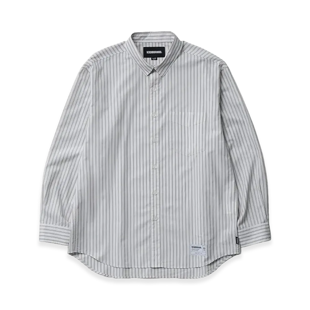 NEIGHBORHOOD Stripe Shirt LS "Off White"