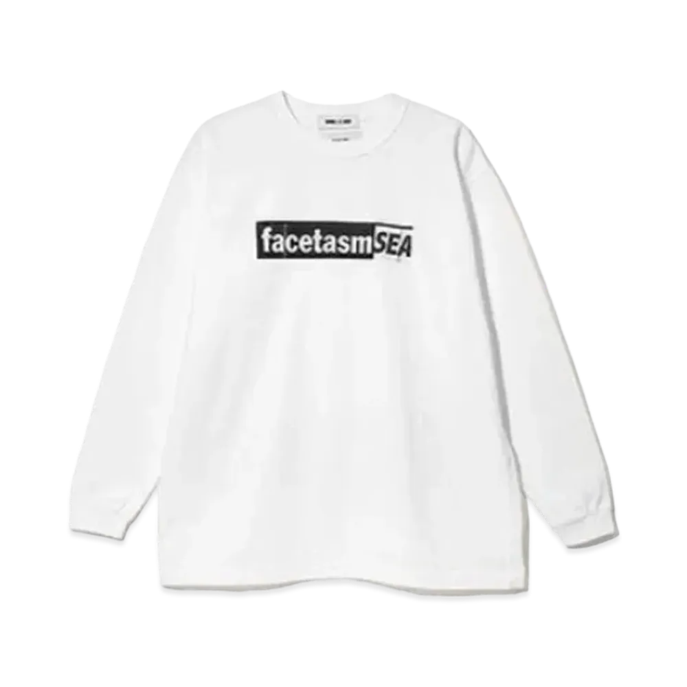 WIND AND SEA x FACETASM L/S Tee "White"