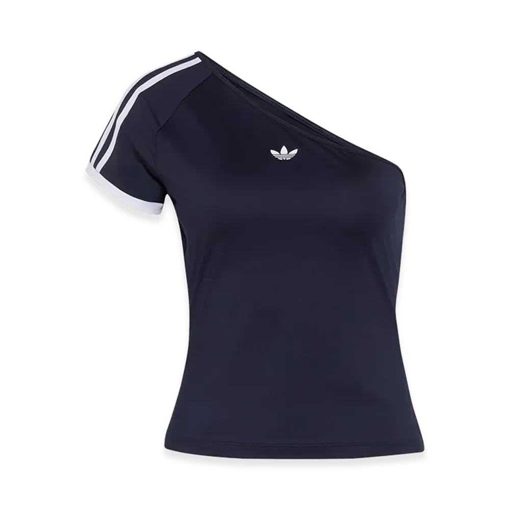adidas Women's Adilenium 5.0 Off-Shoulder T-Shirt "Black"