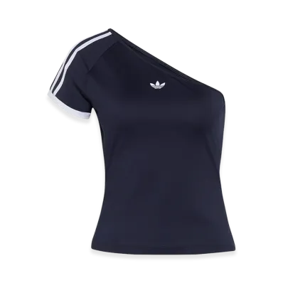 adidas Women's Adilenium 5.0 Off-Shoulder T-Shirt "Black"