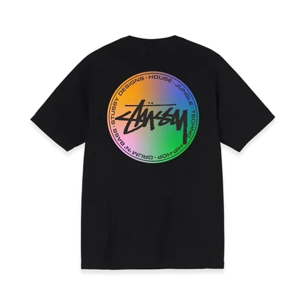 Stussy Dot Mix Tee "Black"
