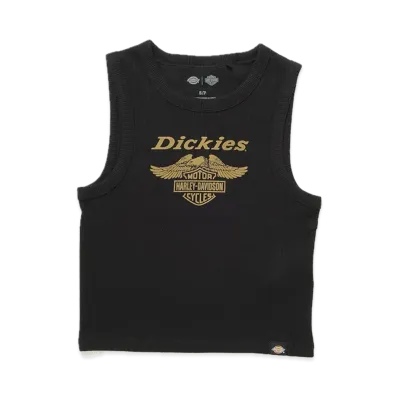 Dickies x Harley Davidson Rib Tank Top "Black"