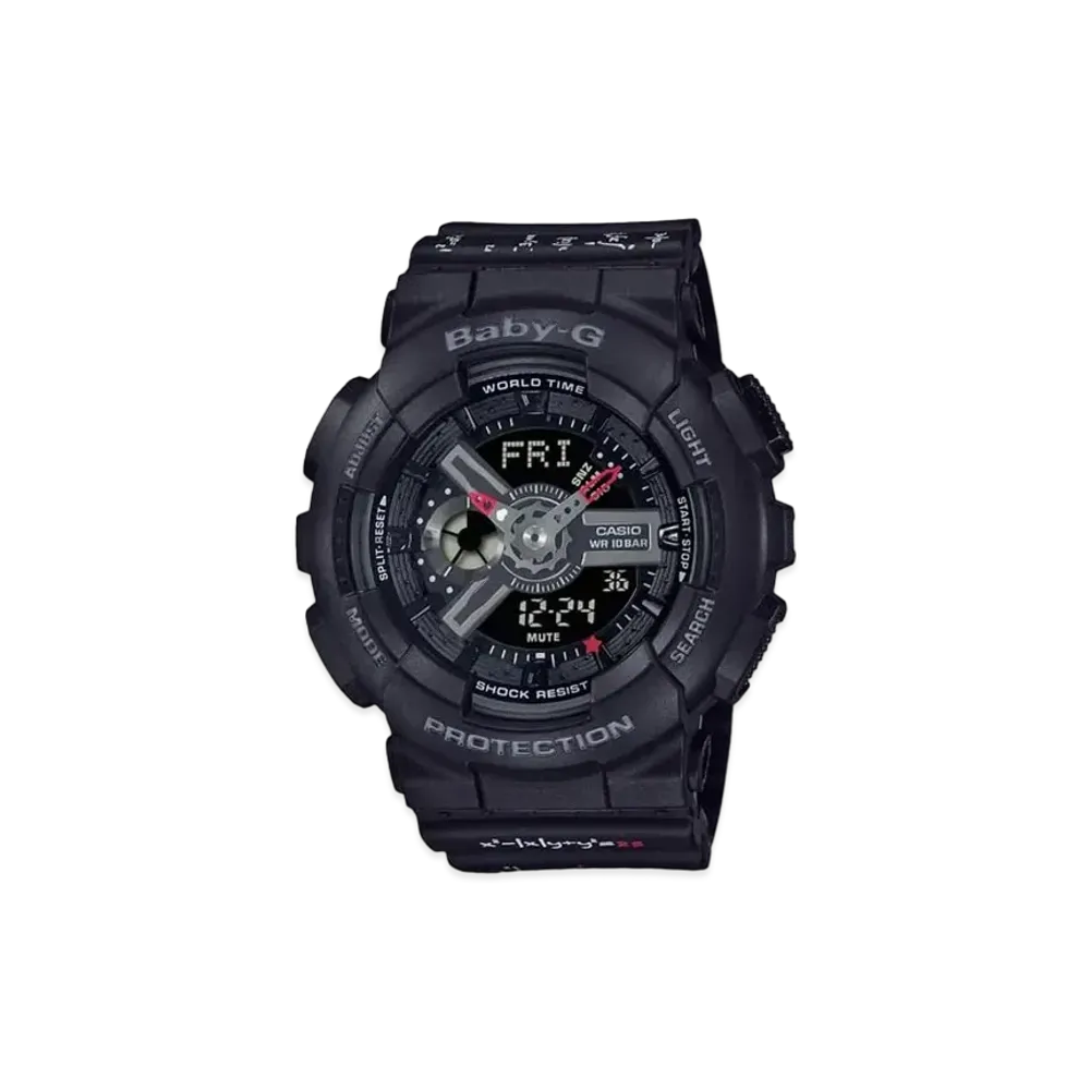 Casio G-SHOCK Baby-G BA-135DDF-1AW Lover's Collection 2018 "Black"