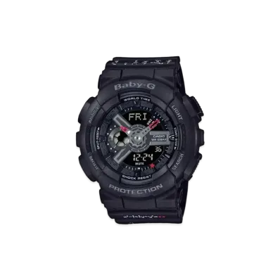 Casio G-SHOCK Baby-G BA-135DDF-1AW Lover's Collection 2018 "Black"