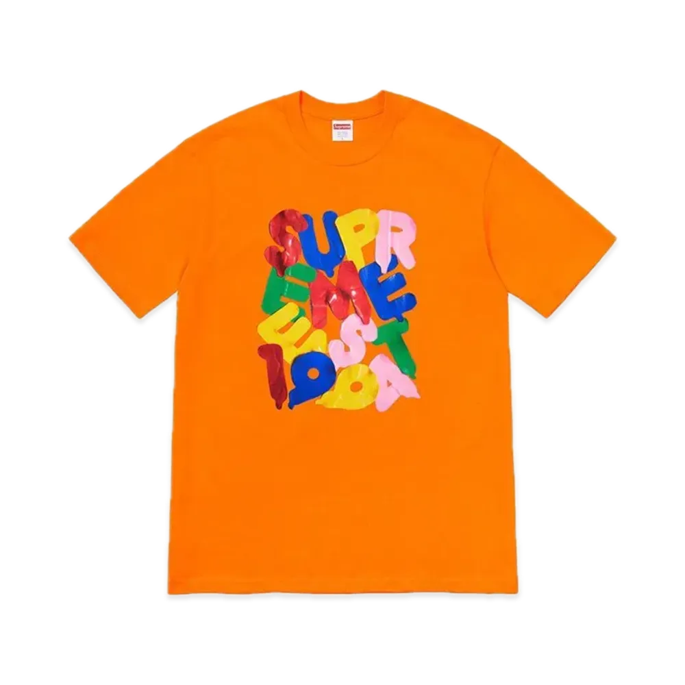 シュプリーム バルーン Tシャツ "オレンジ"