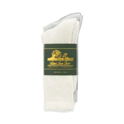 Aime Leon Dore Crew Sock 3-Pack "Mix"