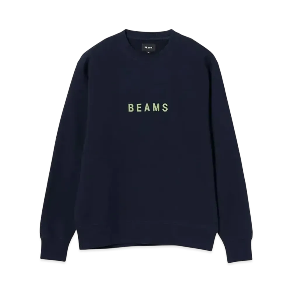 BEAMS Logo Sweatshirt "Navy"