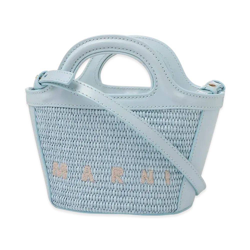 MARNI 2Way Tropicalia Micro Bag "Lightblue"