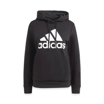 adidas ESS Sweat Parker "Black/White"