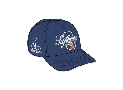 Supreme x La Martina 6-Panel "Navy"