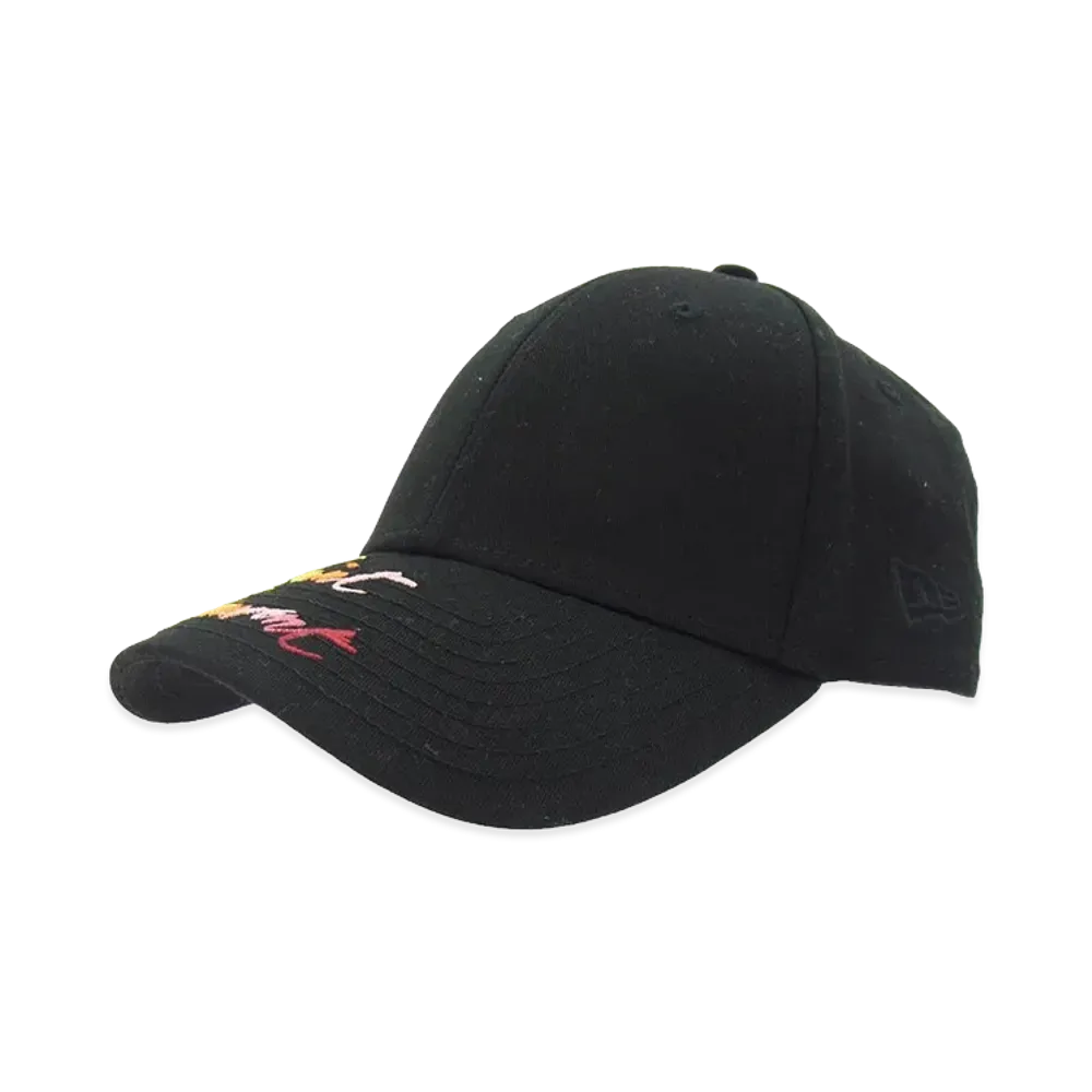 Saint Laurent x NEW ERA Logo Embroidered Baseball Cap "Black"