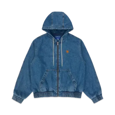ADERERROR Tag Hooded Work Jacket 01 "Blue"