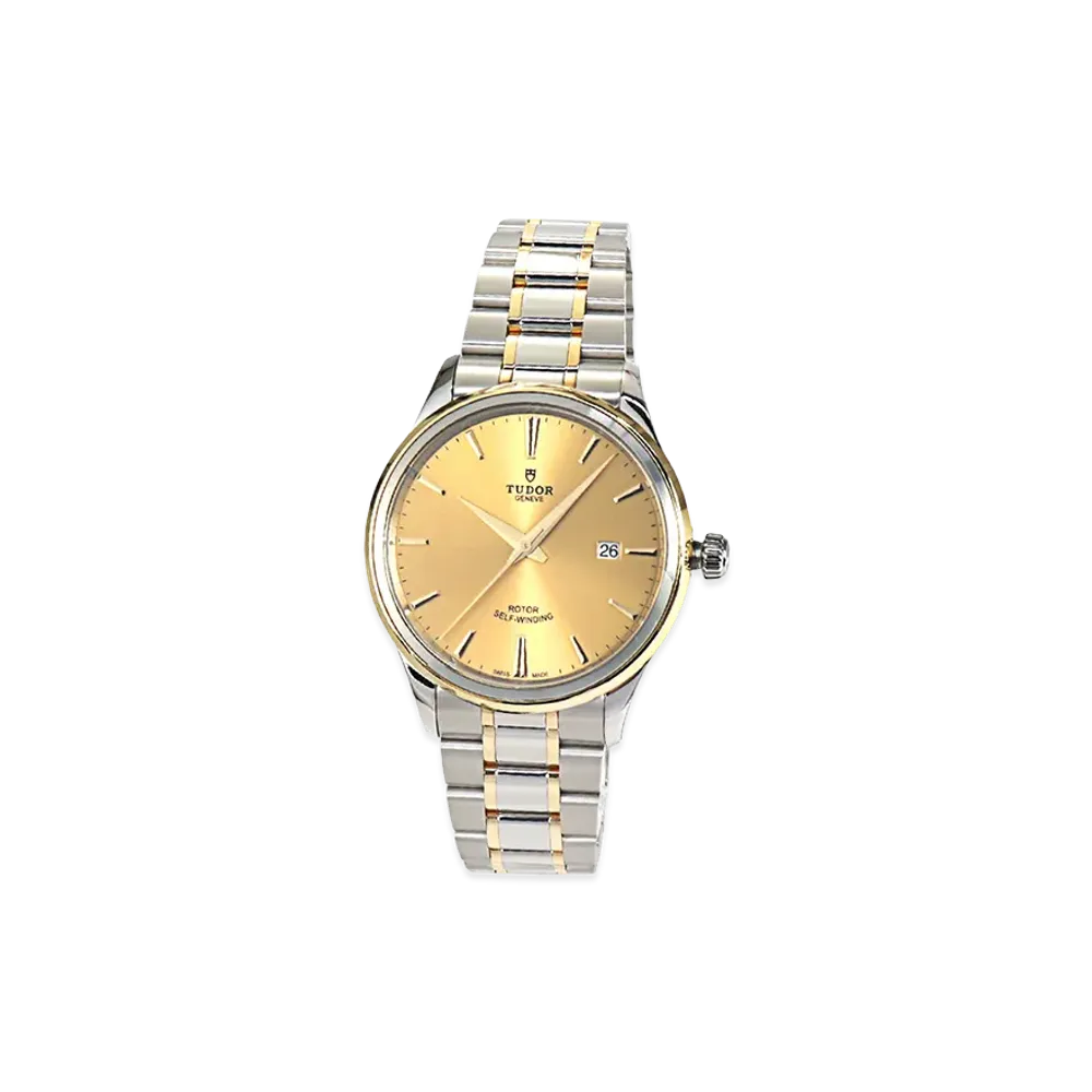 TUDOR Style 41mm "Silver/Champagne Gold"