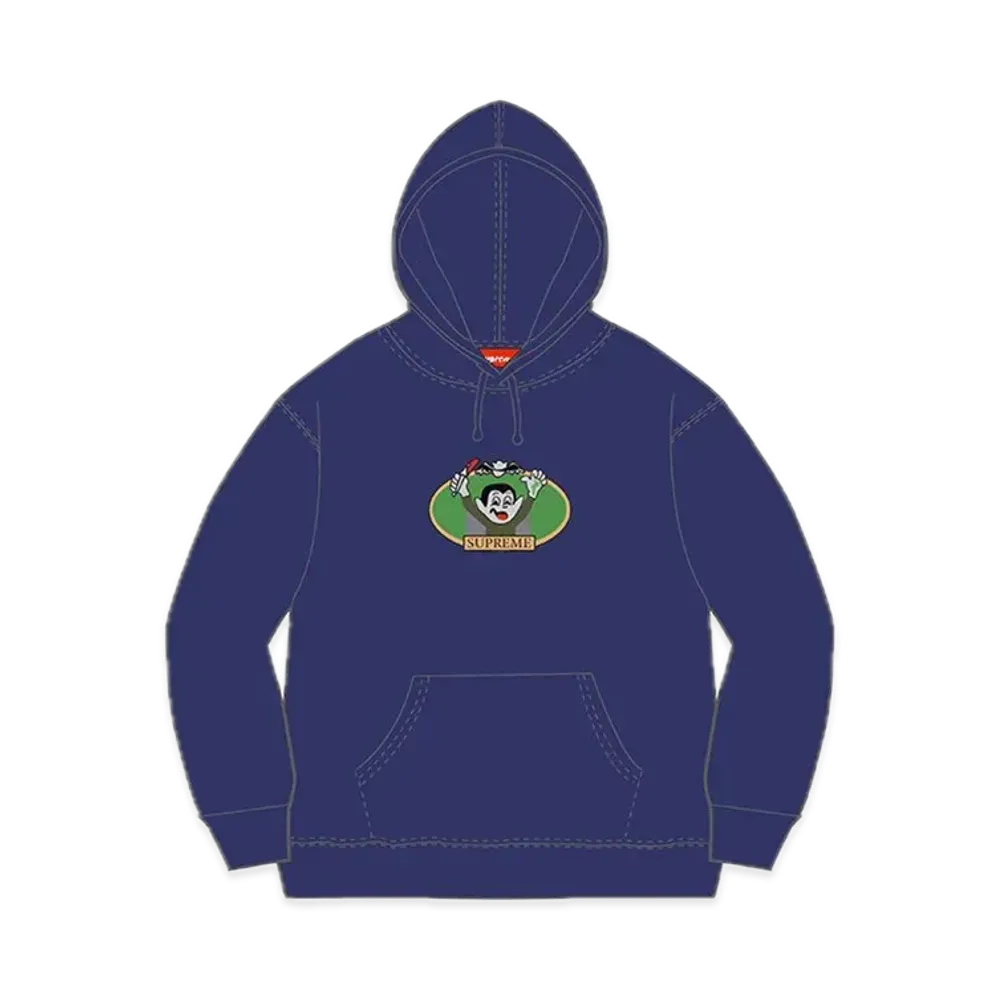 Supreme Vampire Boy Hooded Sweatshirt "Washed Navy"
