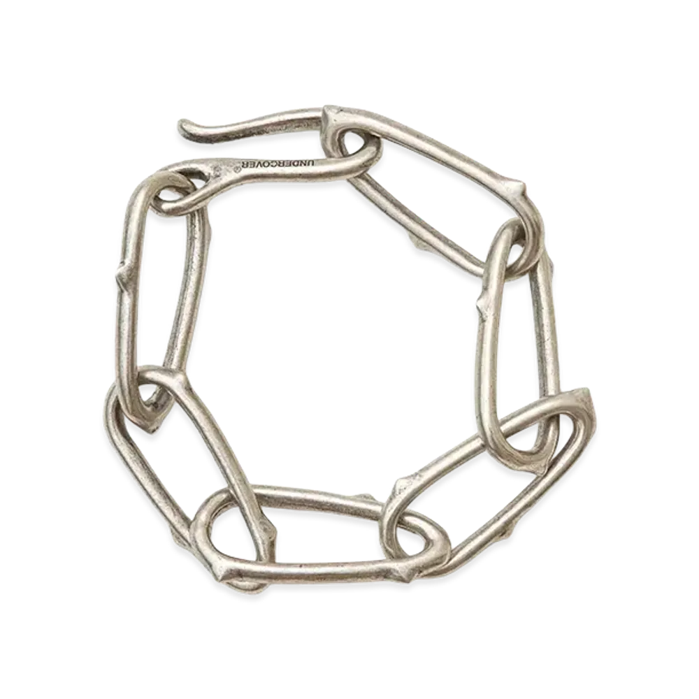 UNDERCOVER Brass Bracelet "Silver"