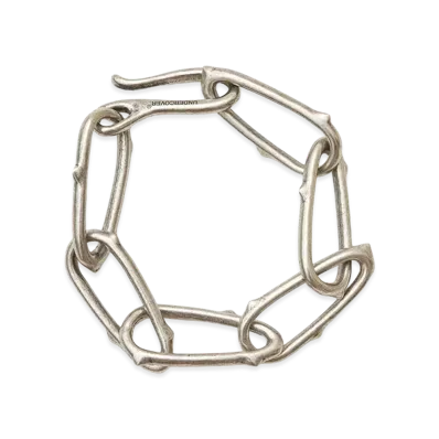 UNDERCOVER Brass Bracelet "Silver"