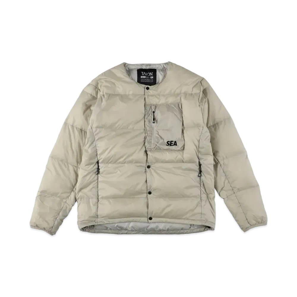 WIND AND SEA x TAION Inner Down "Ice_Gray"