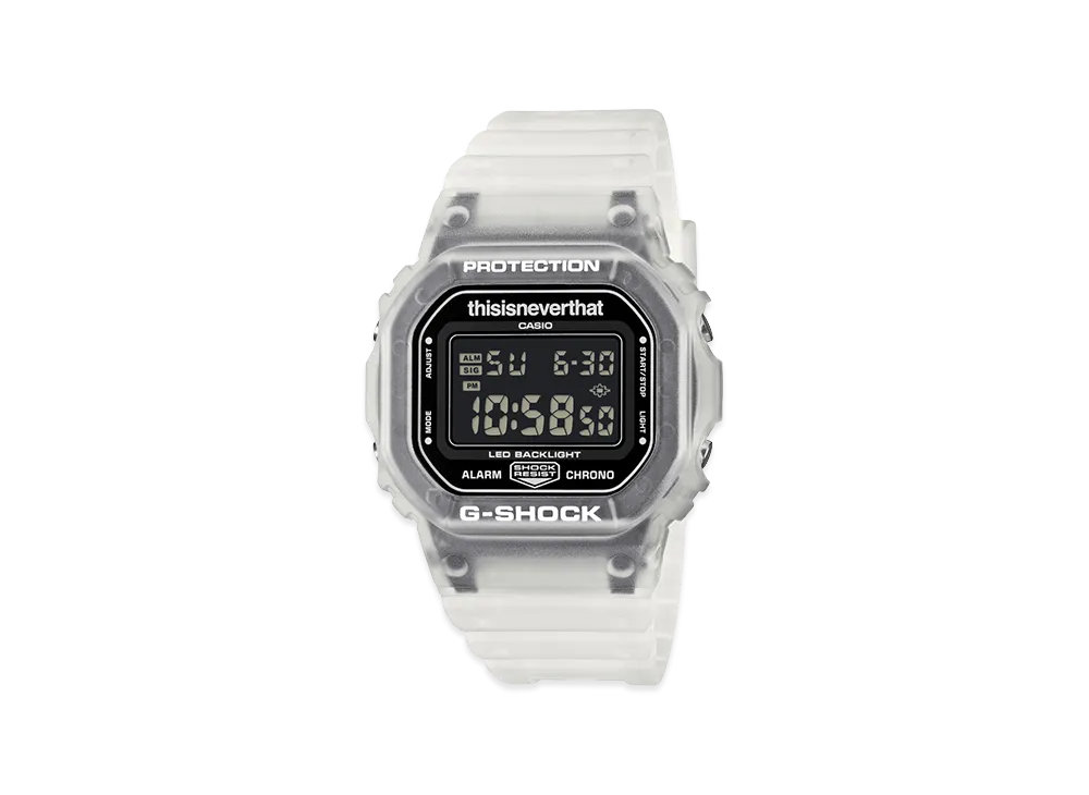 Casio G-Shock x thisisneverthat DW-5600TNT-7JR "White"