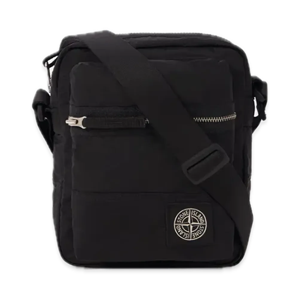 Stone Island 9200015 Coated Nylon Metal In Econyl "Black"