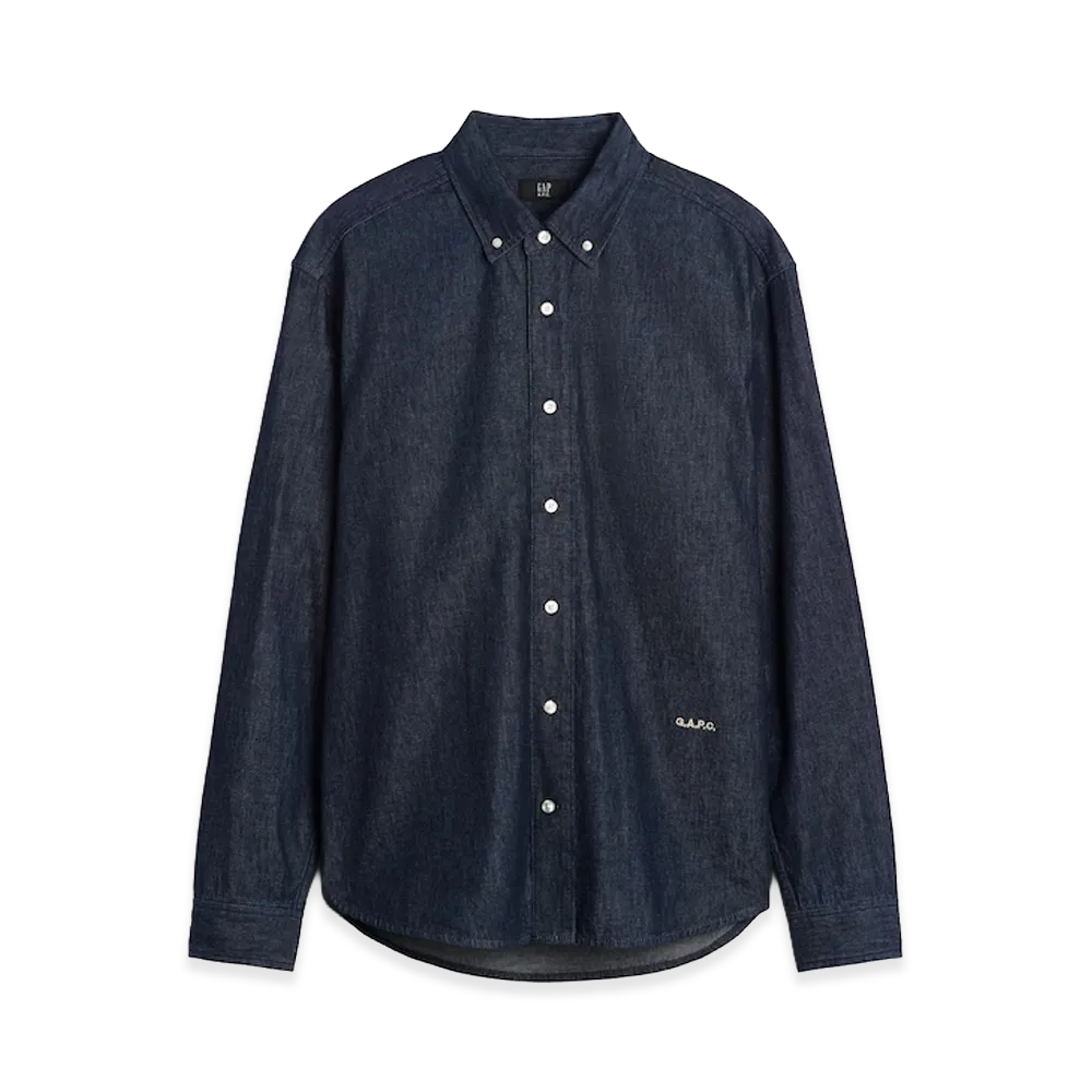 Gap x A.P.C. Denim Relaxed Shirt "Rinse Macarthur"