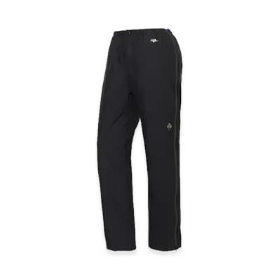 mont-bell Women's Super Dry-Tec Rain Pants Full Zip "Black"