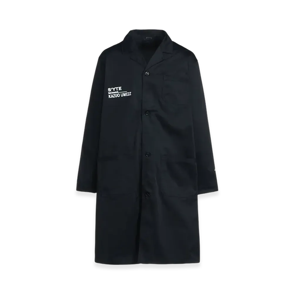 S'YTE x Kazuo Umezz Coat Printed With Artwork Featuring Zoku-Shingo-Reminiscence- "Black"