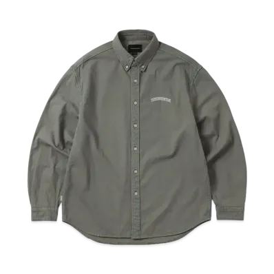 thisisneverthat Washed Denim Shirt "Grey"
