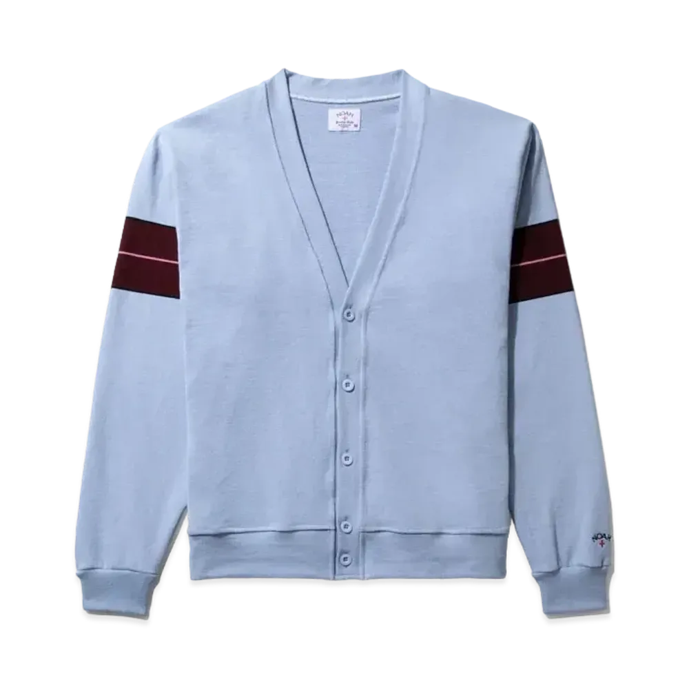 Noah Sleeve Stripe Rugby Cardigan "Powder"