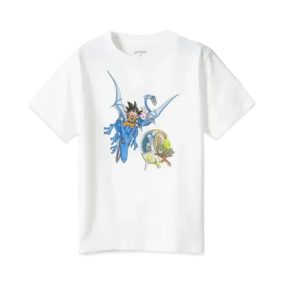 graniph x Dragon Ball DAIMA Kids T-Shirts "White"