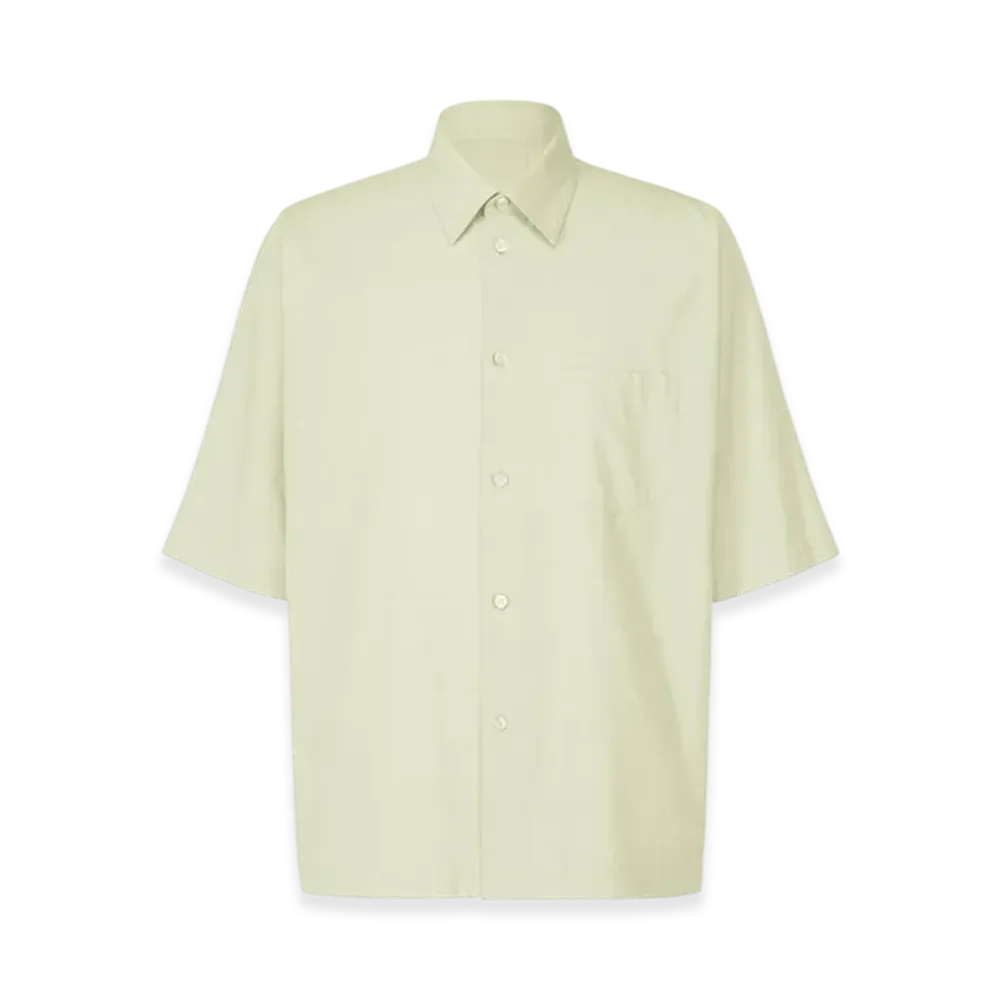 HOMME PLISSE ISSEY MIYAKE Streamline Shirt "White Green"