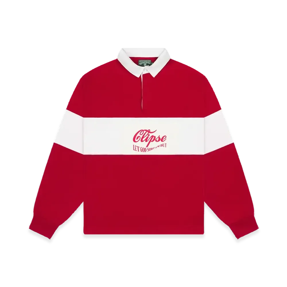 DENIM TEARS x Clipse Rugby "Red"