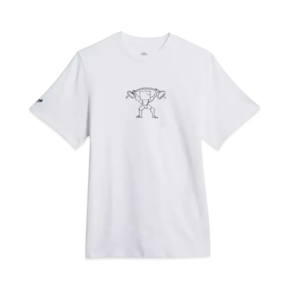 adidas Shmoofoil Lifter Short Sleeve T-Shirt "White"