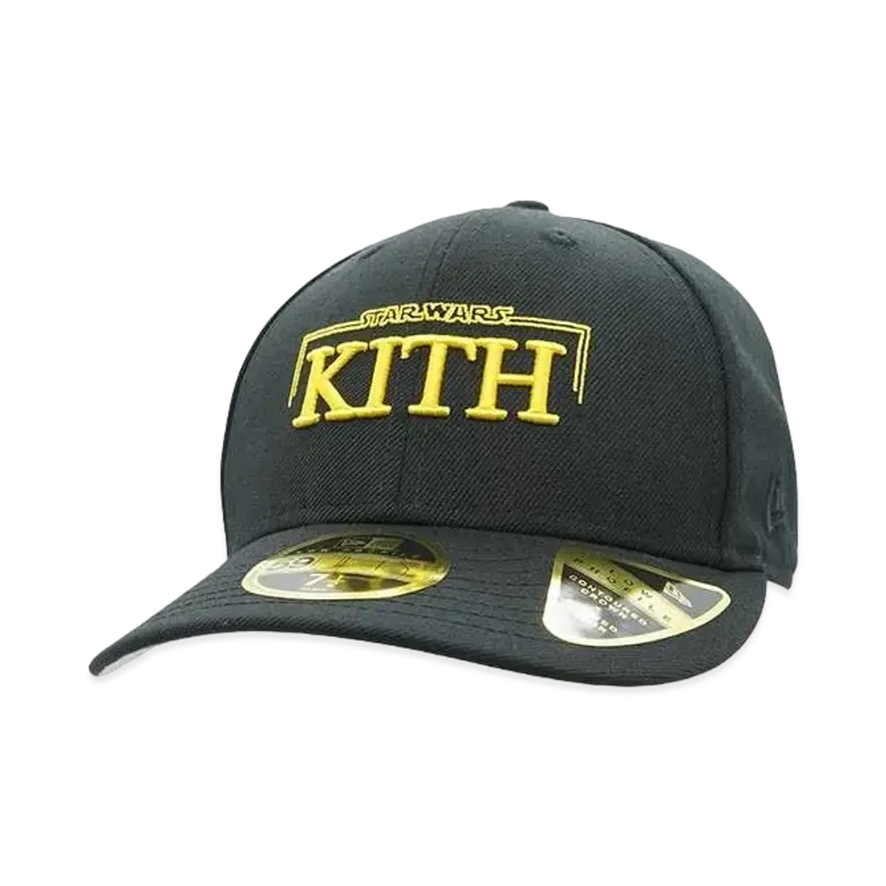 Kith x STAR WARS Logo New Era 59FIFTY Low Profile "Black"