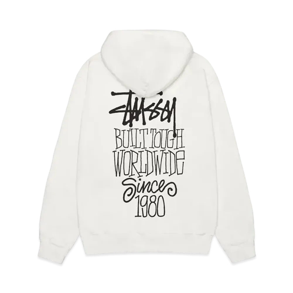 Stussy Built Tough Hoodie Pigment Dyed "Natural"