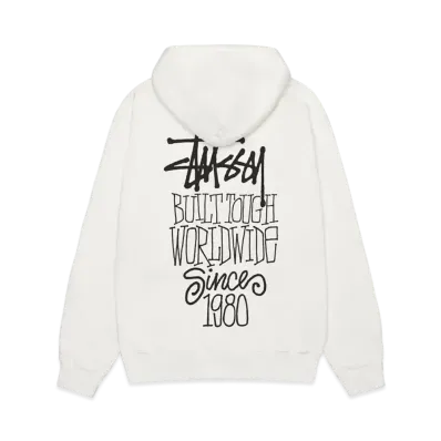 Stussy Built Tough Hoodie Pigment Dyed "Natural"