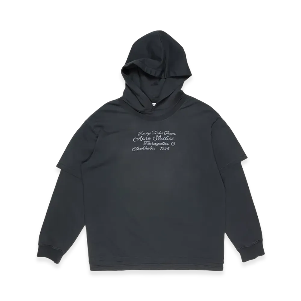 Acne Studios Layered Sweatshirt "Black"
