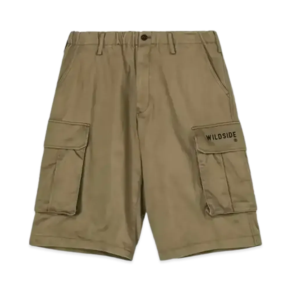 WILDSIDE YOHJI YAMAMOTO Short Cargo Pants "Beige"