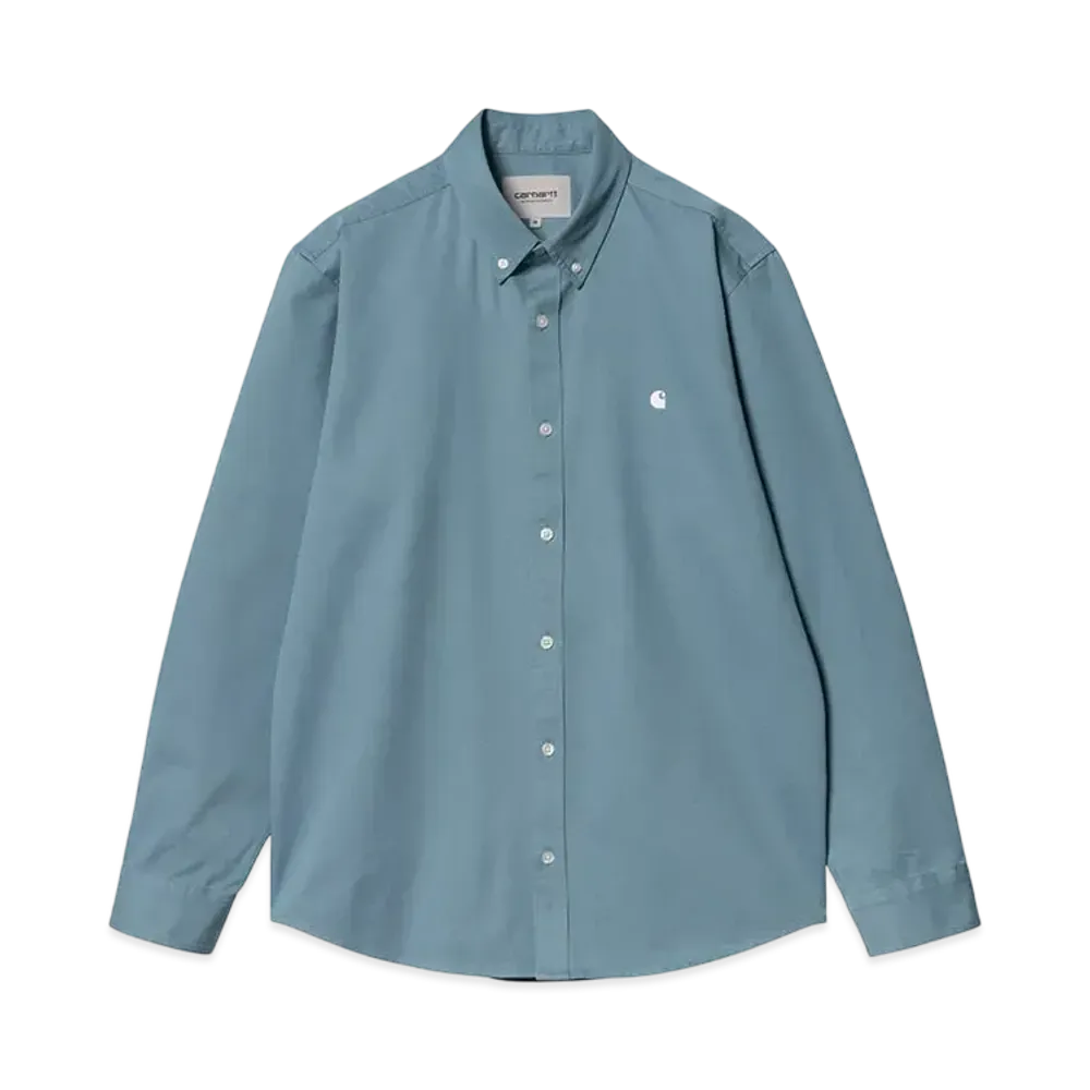 Carhartt WIP L/S Madison Shirt "Icy Water/Wax"