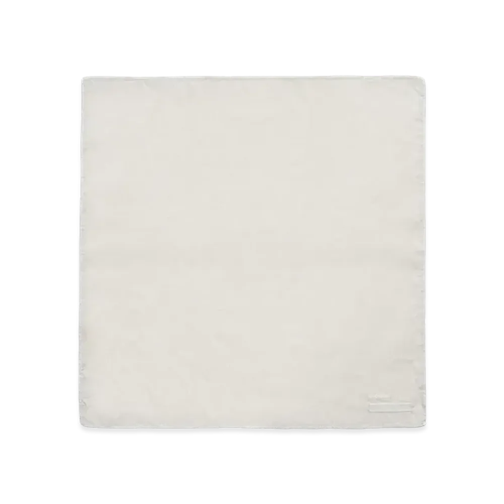 Graphpaper minus Botanical Dyed Linen Handkerchief "Light Gray"