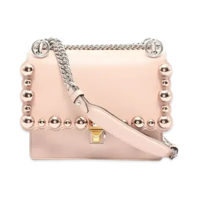 FENDI Mini Kani Chain Shoulder Bag "Pink"