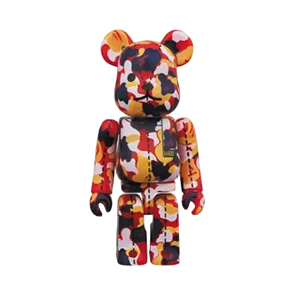 Bearbrick 28TH ANNIVERSARY BAPE CAMO 100% #3