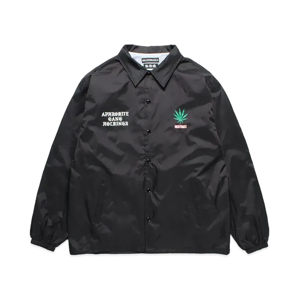 WACKO MARIA x 舐達麻 / High Times / Coach Jacket "Black"