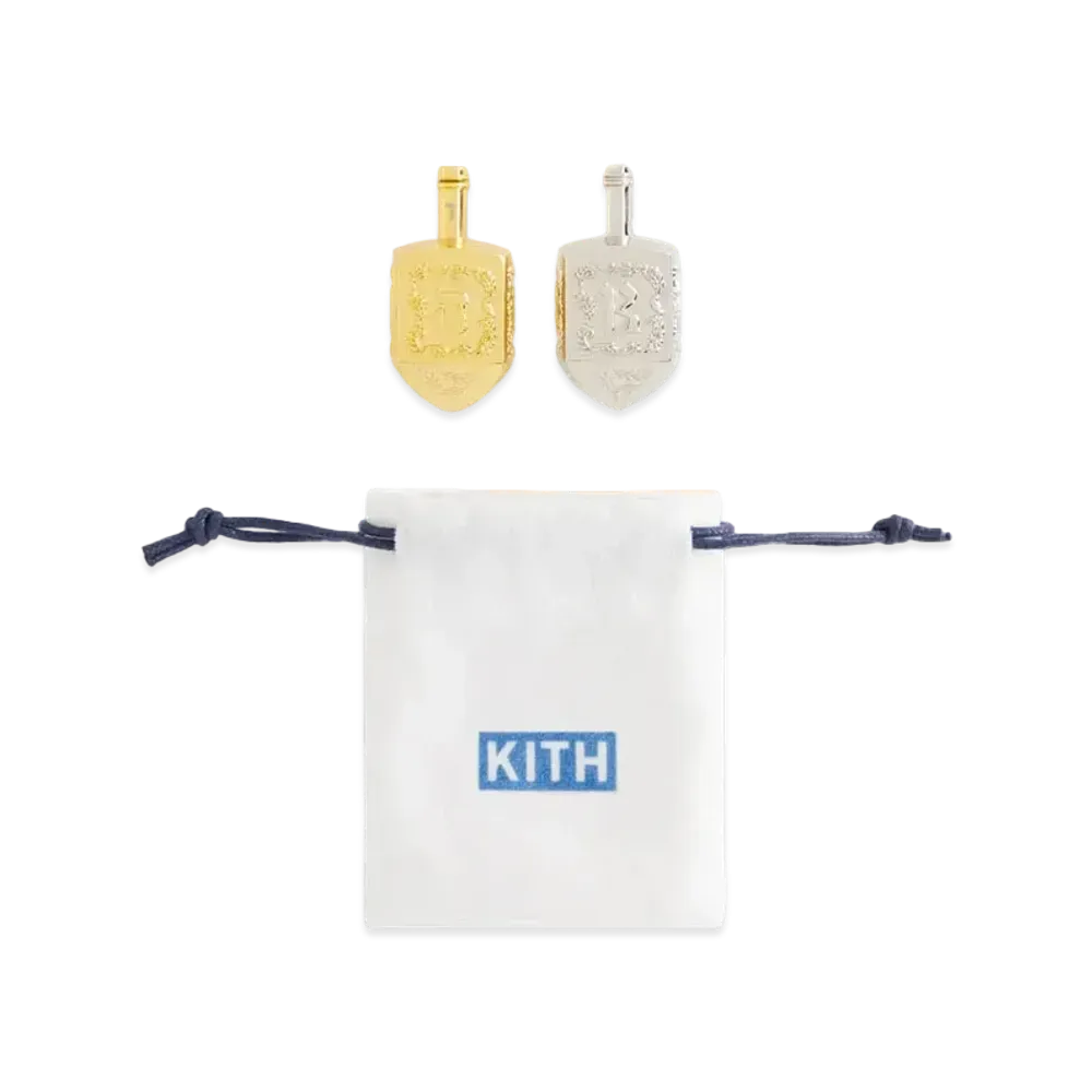 Kith Treats Hanukkah 2-Pack Dreidel Set "Multi"