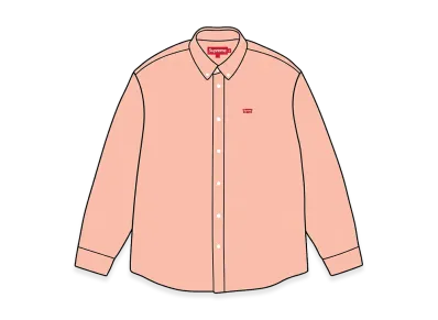 Supreme Small Box Denim Shirt "Pale Pink"