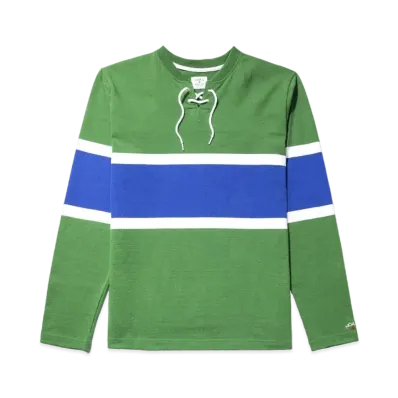 Noah Lace-Up Hockey Jersey "Pine"