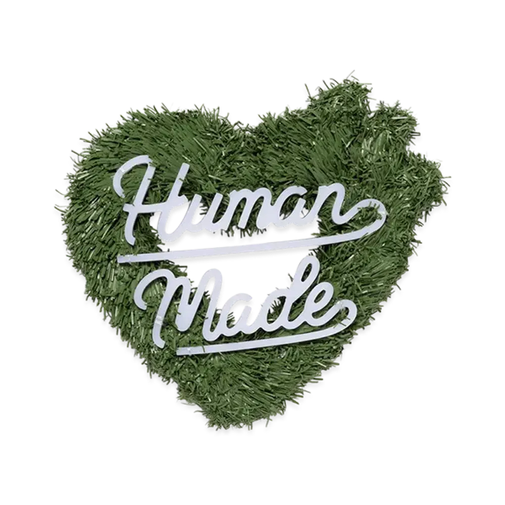 HUMAN MADE Happy Holidays Wreath Small "Green"