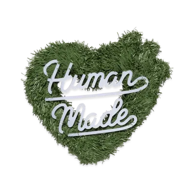 HUMAN MADE Happy Holidays Wreath Small "Green"