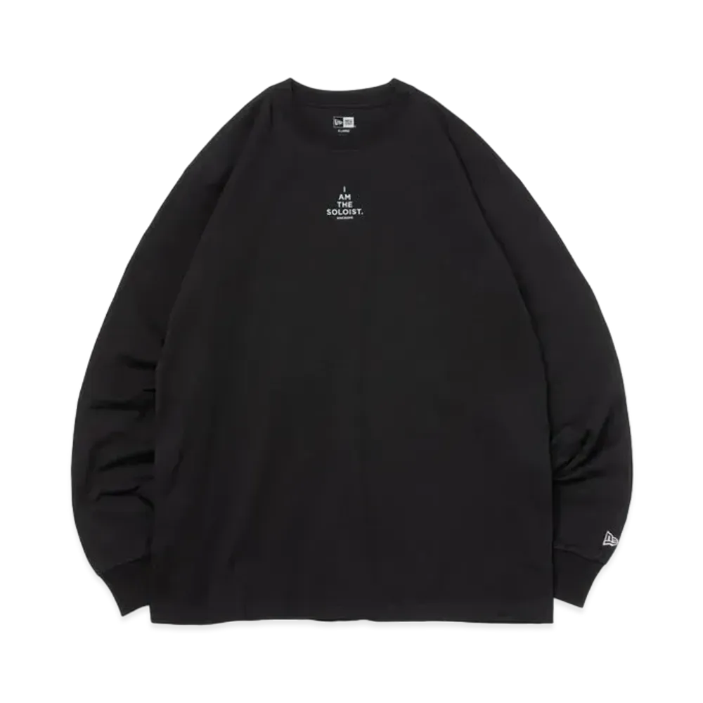 NEW ERA x TAKAHIROMIYASHITATheSoloist. Longsleeve Cotton Tee SS24 "Black"
