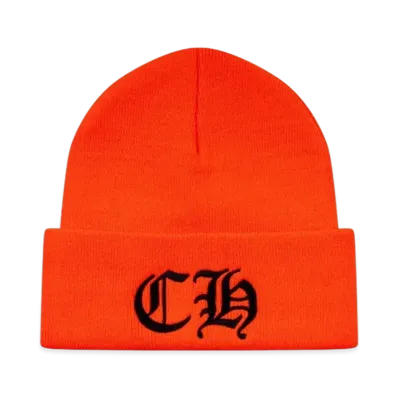 Chrome Hearts CH Logo Beanie Watch Cap "Orange"