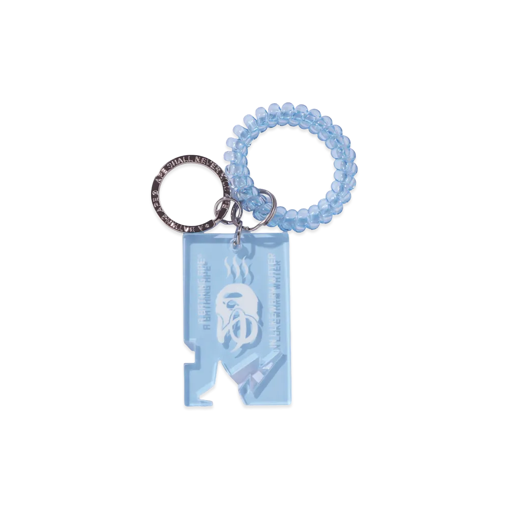 A BATHING APE SENTO Acryl Keychain "Blue"